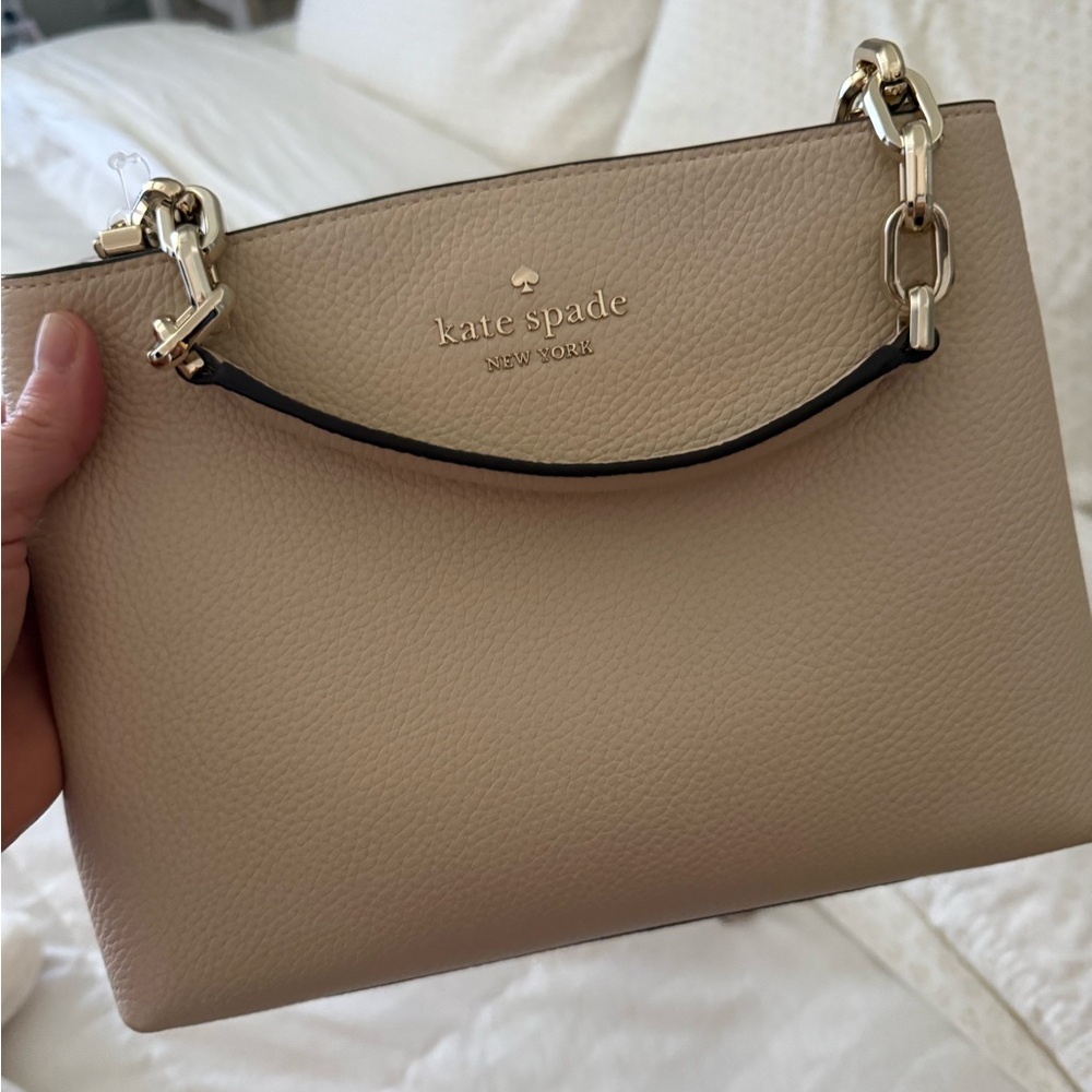 Kate Spade Tan Leather Shoulder Bag